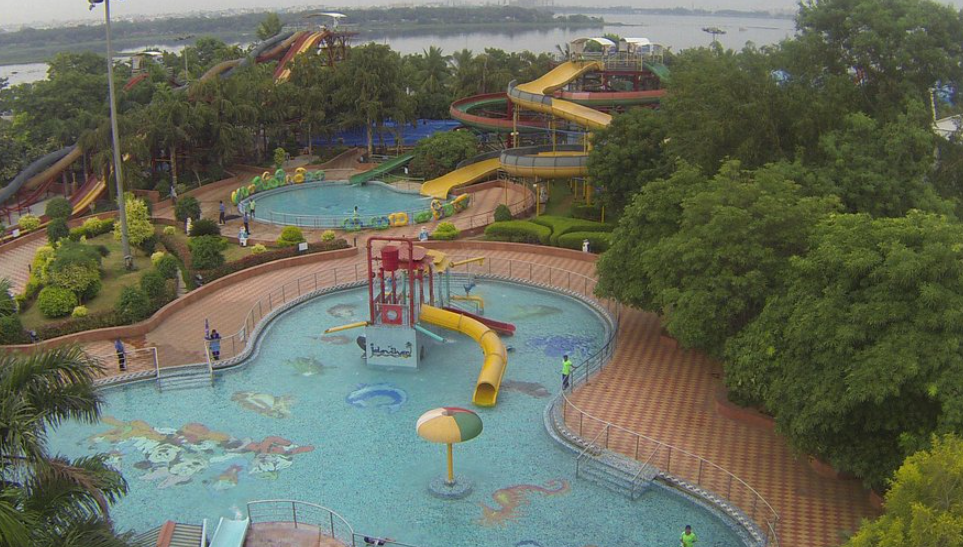 Jalavihar Water Park, Hyderabad, Telangana, India